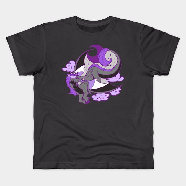 Ace Dragon Kids T-Shirt by SophieScruggs